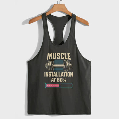 Bodybuilding Racerback Tank Top- AA06988