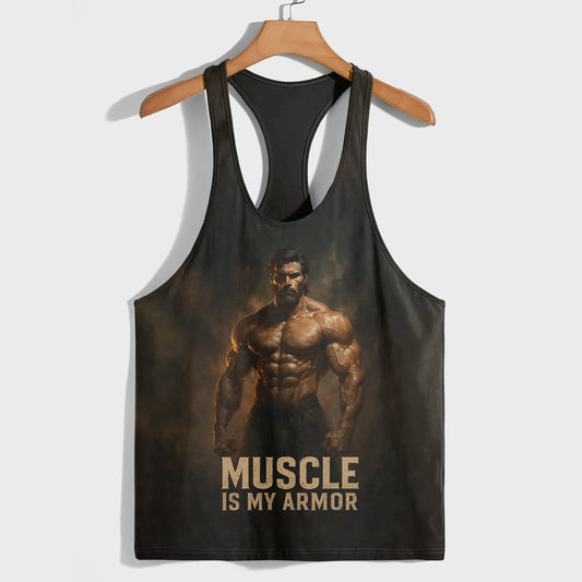 Bodybuilding Racerback Tank Top- AA07030