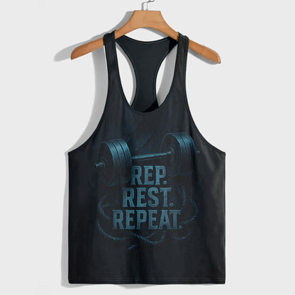 Bodybuilding Racerback Tank Top- AA07035