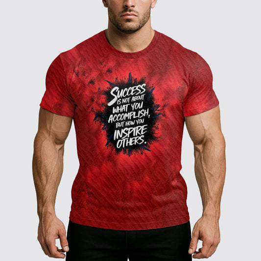 Ultimate Gym T-shirt for Men: Stay Cool and Comfy During Intense Workouts- AA07056