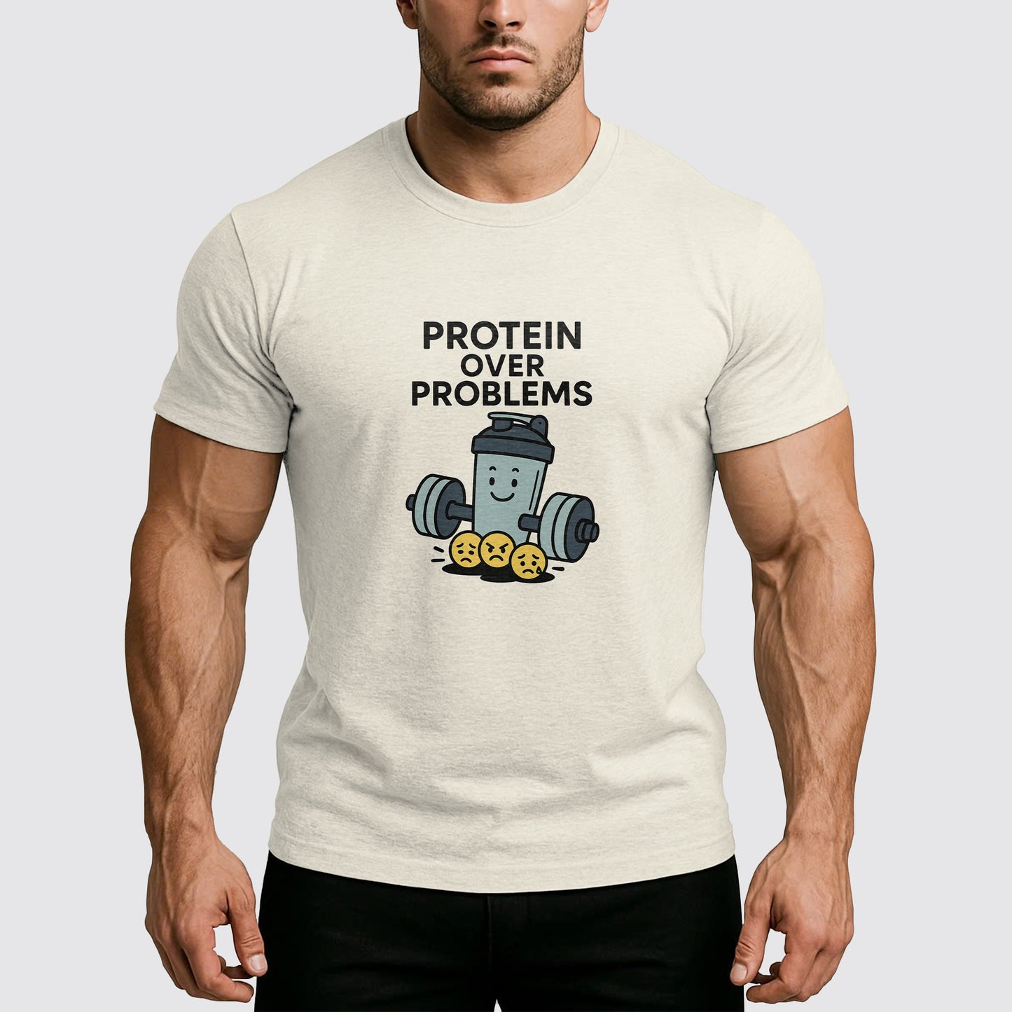 Ultimate Gym T-shirt for Men: Stay Cool and Comfy During Intense Workouts- AA07061