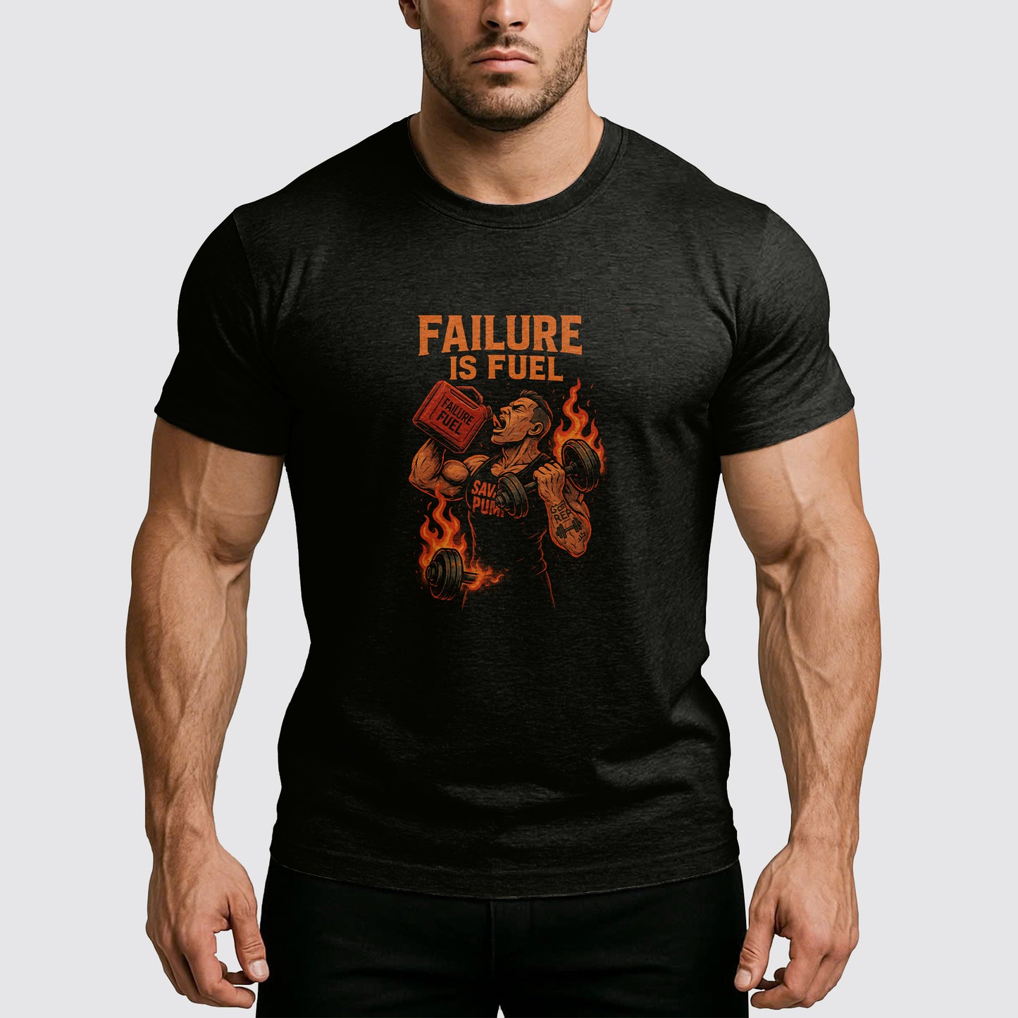 Ultimate Gym T-shirt for Men: Stay Cool and Comfy During Intense Workouts- AA07062