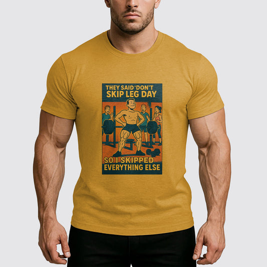 Ultimate Gym T-shirt for Men: Stay Cool and Comfy During Intense Workouts- AA07066