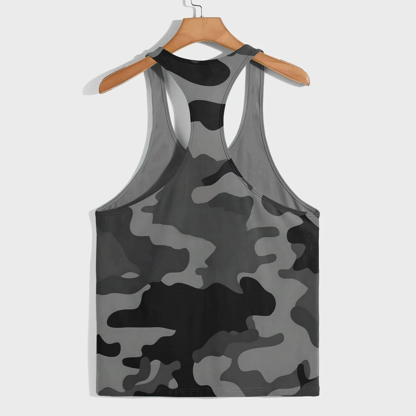 Camo Racerback Tank Top – Tactical Strength for Bodybuilders- AA07072