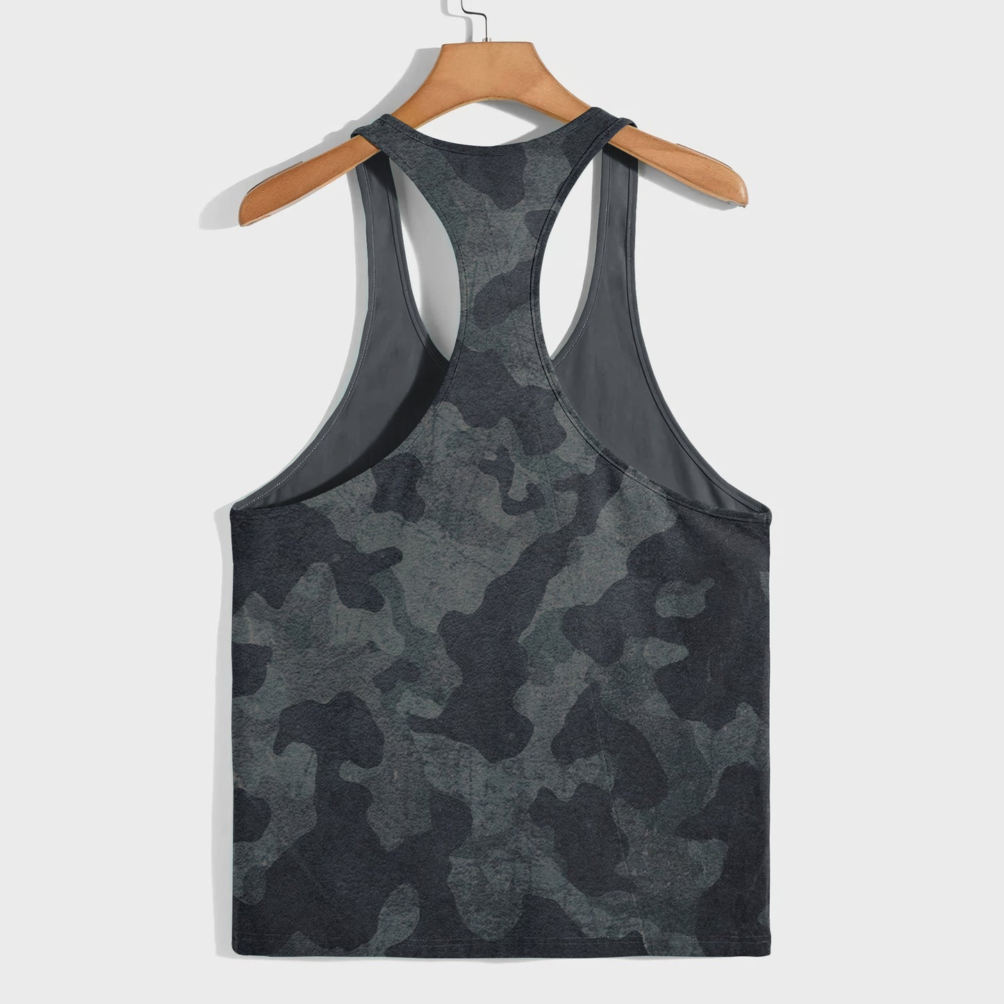 Camo Racerback Tank Top – Tactical Strength for Bodybuilders- AA07080
