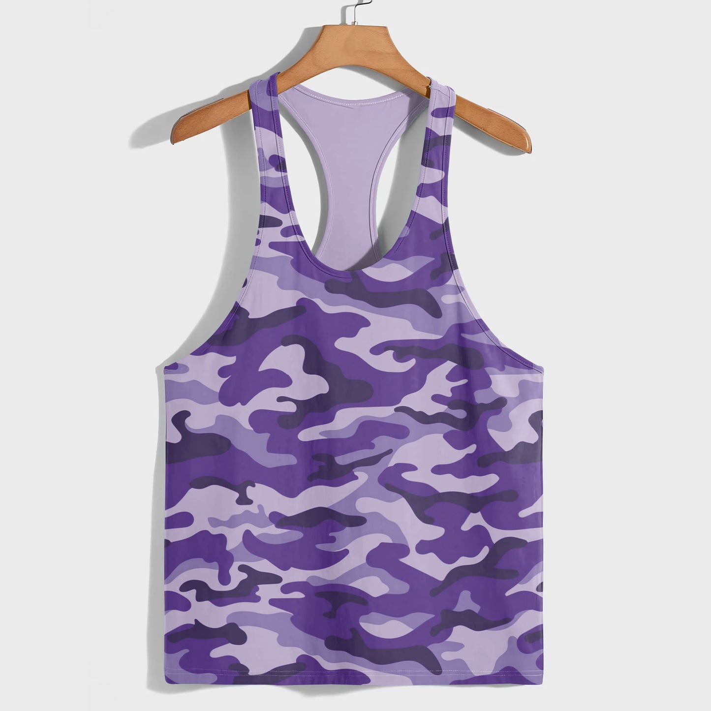 Camo Racerback Tank Top – Tactical Strength for Bodybuilders- AA07083
