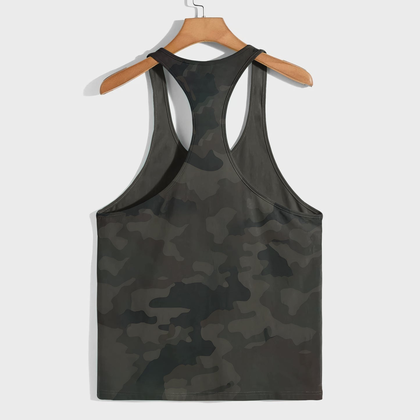 Camo Racerback Tank Top – Tactical Strength for Bodybuilders- AA07088