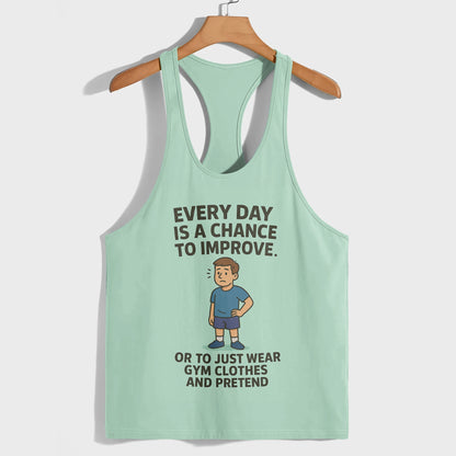 Bodybuilding Racerback Tank Top- AA07095