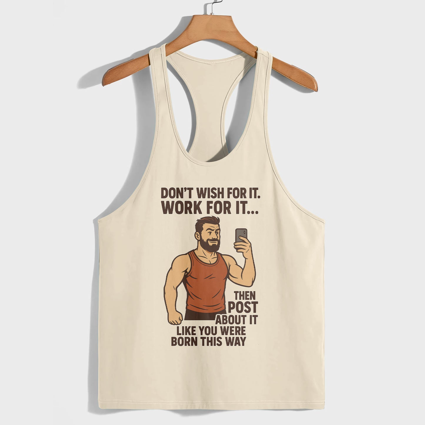 Bodybuilding Racerback Tank Top- AA07108