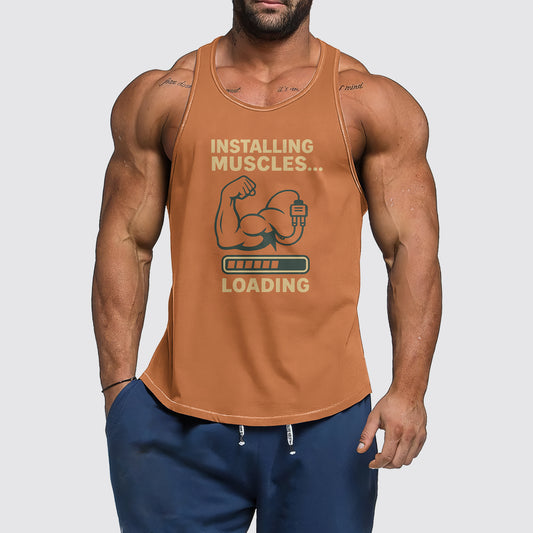 Ultimate Gym Tank Top for Men: Stay Cool and Comfy During Intense Workouts- AA07115