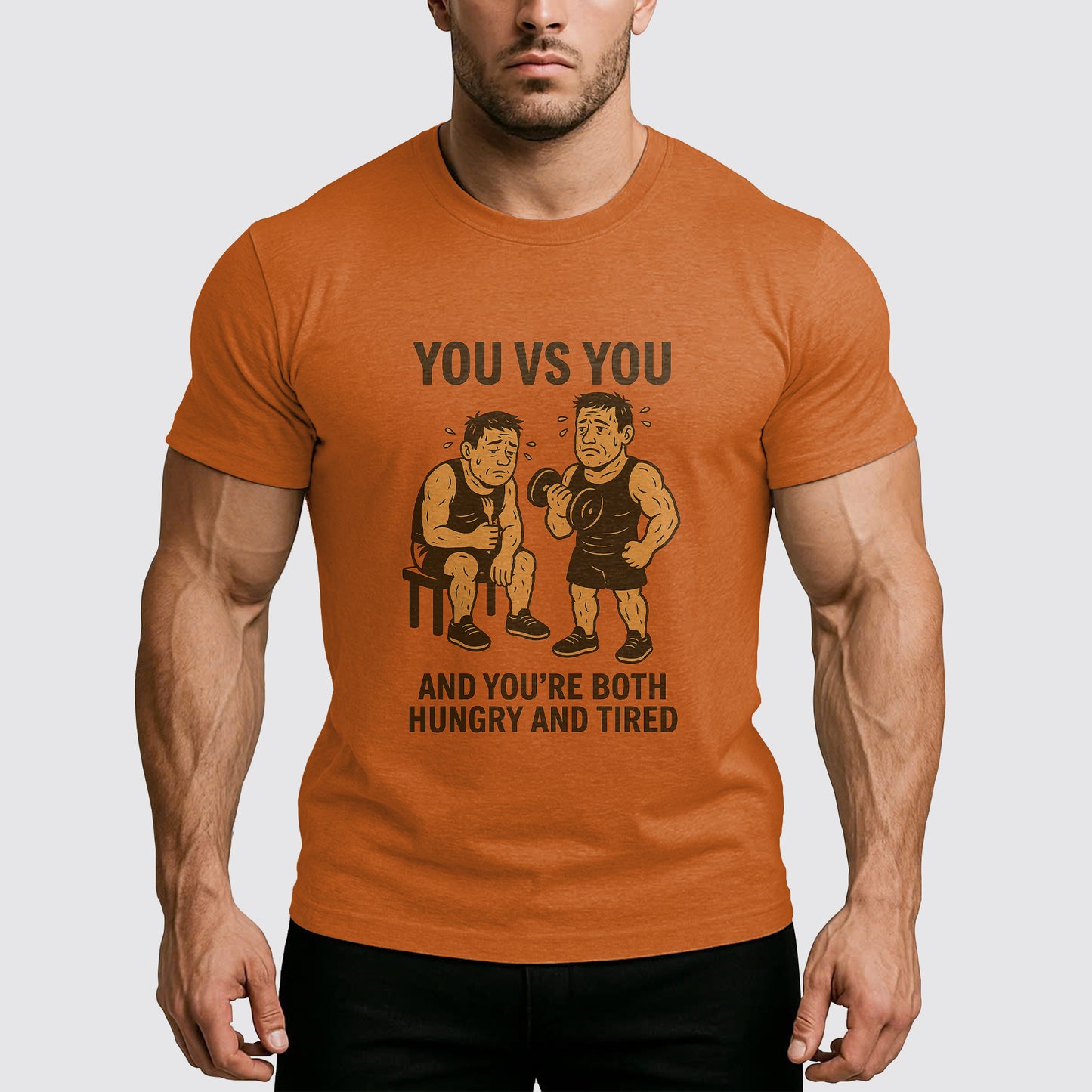 Ultimate Gym T-shirt for Men: Stay Cool and Comfy During Intense Workouts- AA07142
