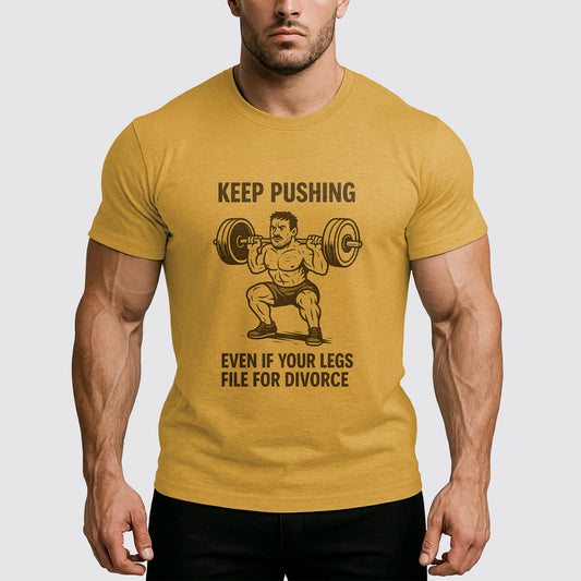 Ultimate Gym T-shirt for Men: Stay Cool and Comfy During Intense Workouts- AA07144