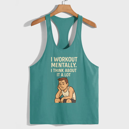 Bodybuilding Racerback Tank Top- AA07166