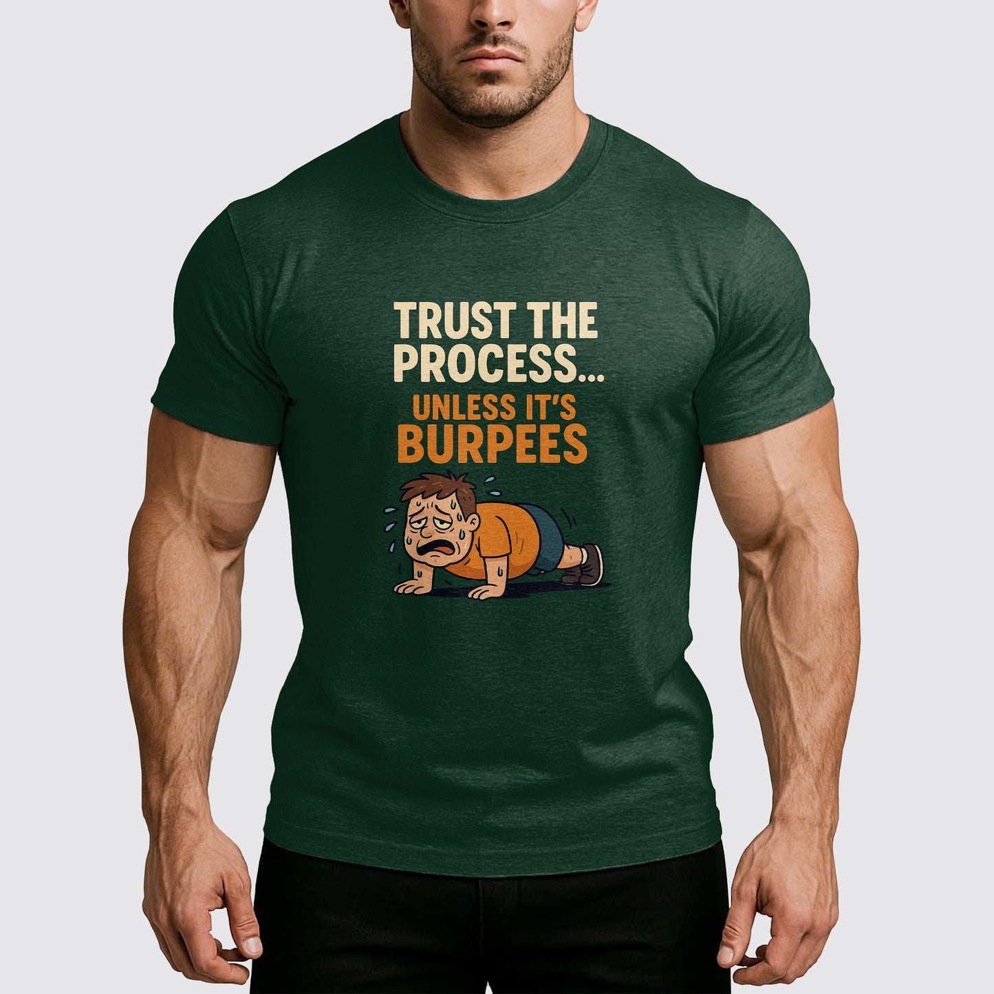 Ultimate Gym T-shirt for Men: Stay Cool and Comfy During Intense Workouts- AA07186