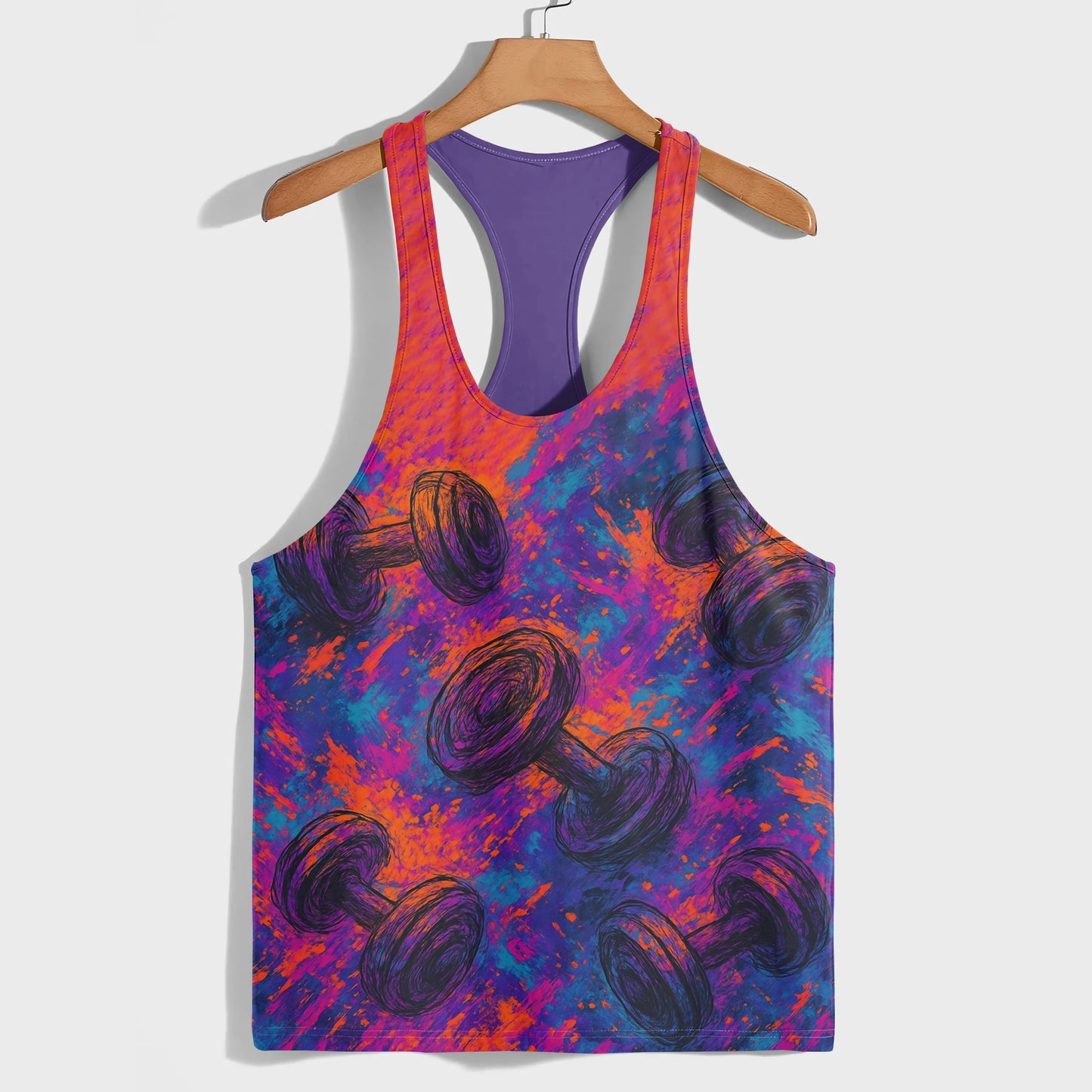 Bodybuilding Racerback Tank Top- AA07216