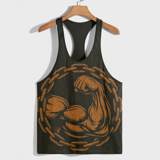 Bodybuilding Racerback Tank Top- AA07223