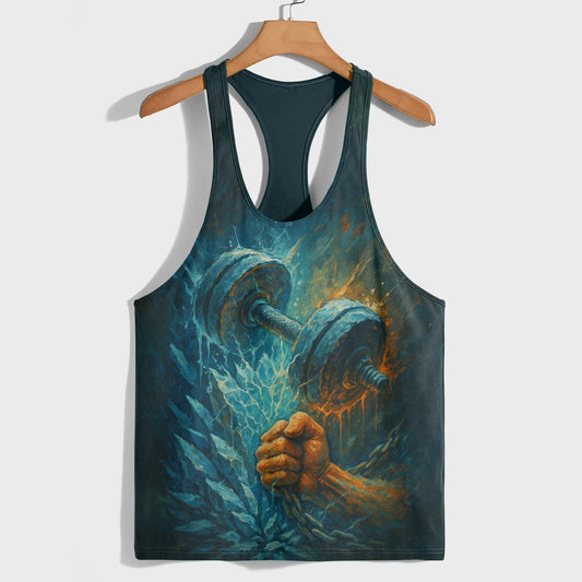 Bodybuilding Racerback Tank Top- AA07236