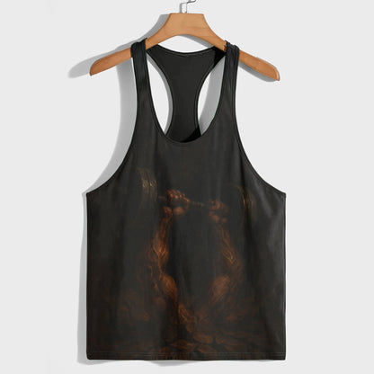 Bodybuilding Racerback Tank Top- AA07237
