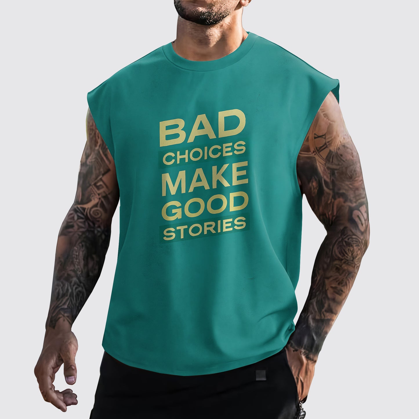 MuscleMax Cut-Off Tank- AA07244