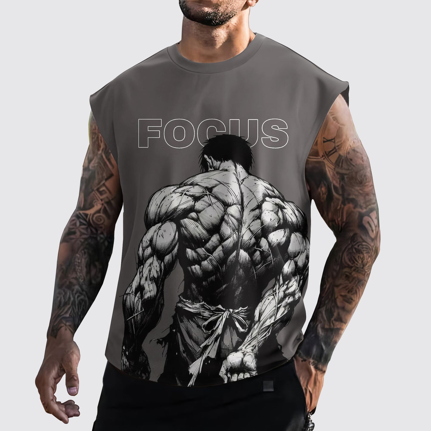 MuscleMax Cut-Off Tank- AA07246