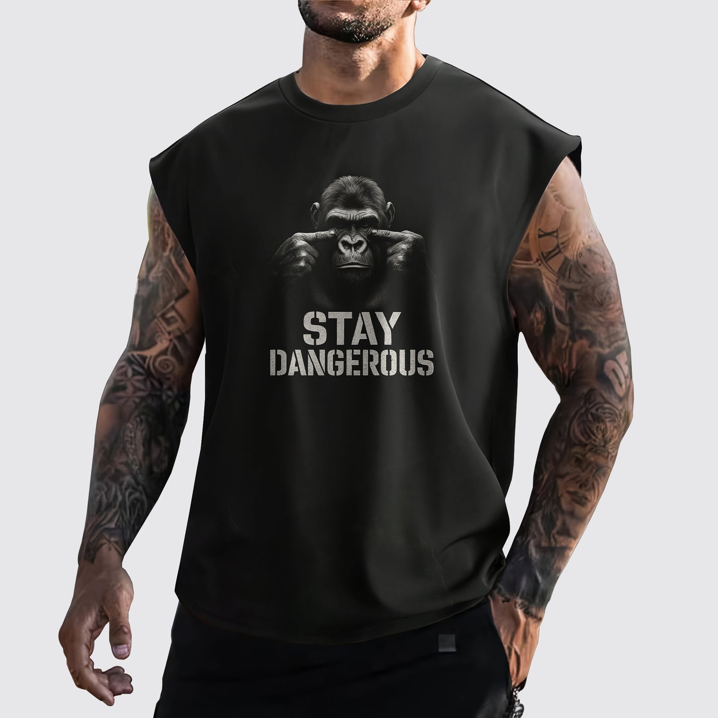 MuscleMax Cut-Off Tank- AA07252