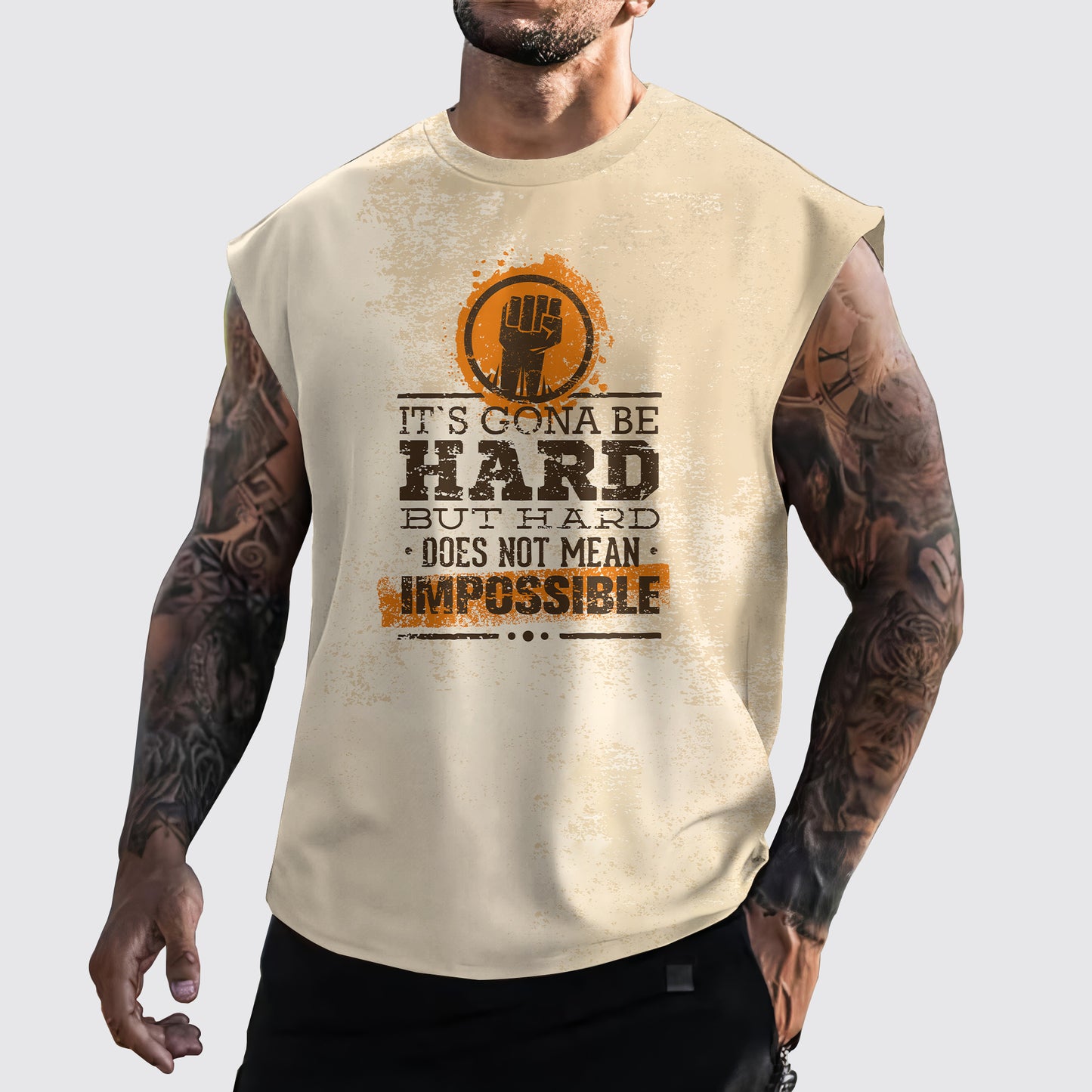 MuscleMax Cut-Off Tank- AA07255