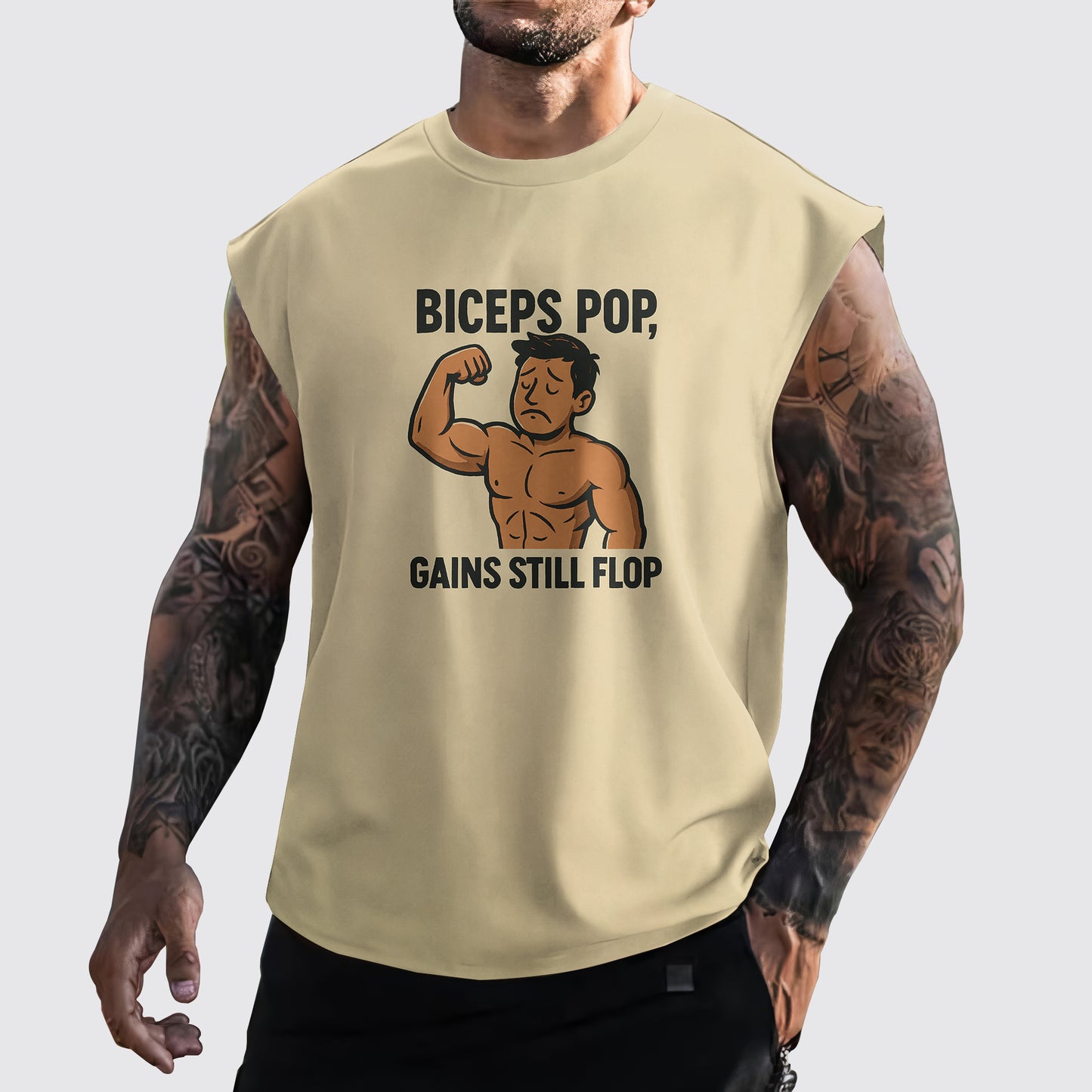 MuscleMax Cut-Off Tank- AA07264