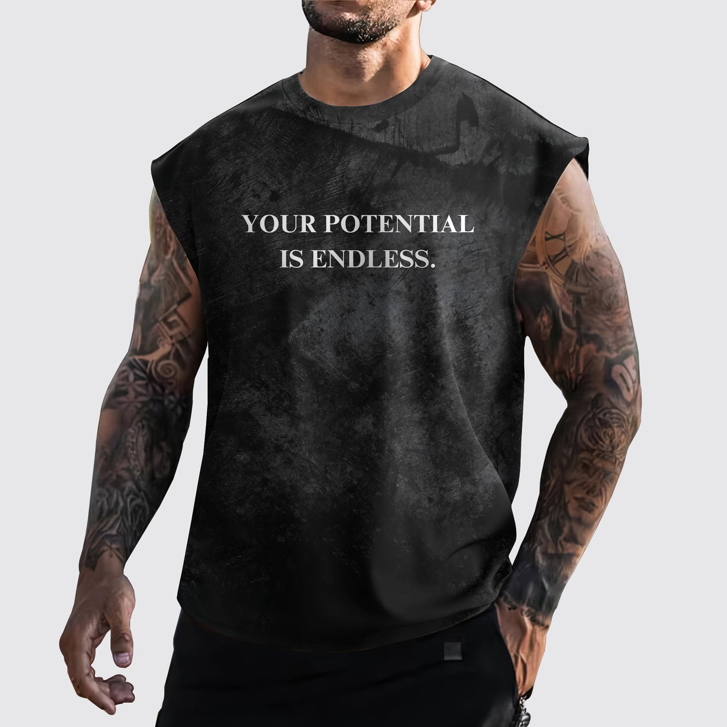 MuscleMax Cut-Off Tank- AA07268