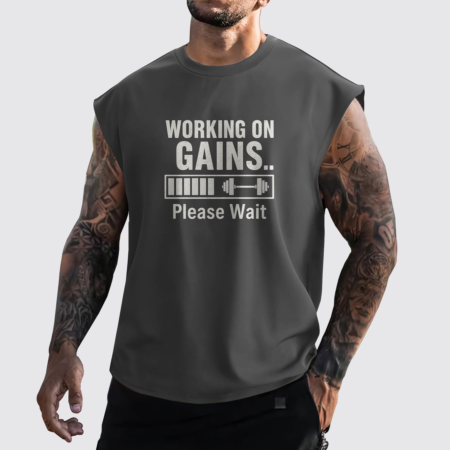 MuscleMax Cut-Off Tank- AA07317