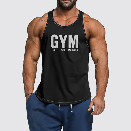Ultimate Gym Tank Top for Men: Stay Cool and Comfy During Intense Workouts- AA07369