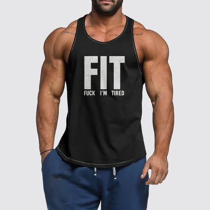 Ultimate Gym Tank Top for Men: Stay Cool and Comfy During Intense Workouts- AA07370