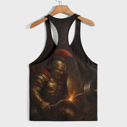 Warrior Spirit 3D Racerback Tank Top- AA07423