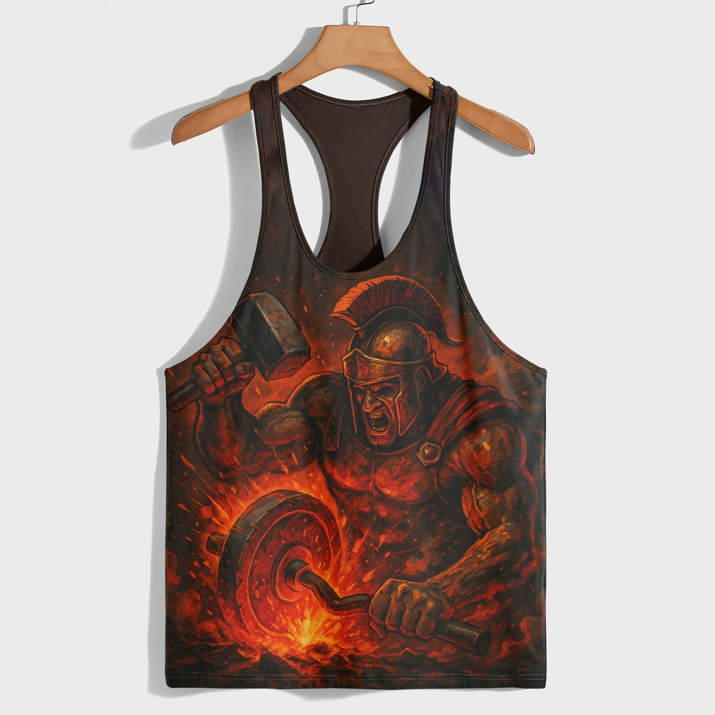 Warrior Spirit 3D Racerback Tank Top- AA07425