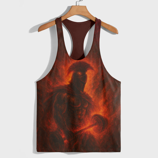 Warrior Spirit 3D Racerback Tank Top- AA07426