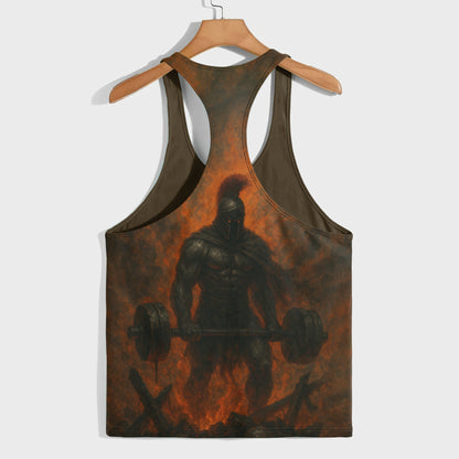 Warrior Spirit 3D Racerback Tank Top- AA07428