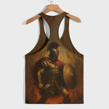 Warrior Spirit 3D Racerback Tank Top- AA07432