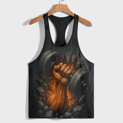Bodybuilding Racerback Tank Top- AA07434