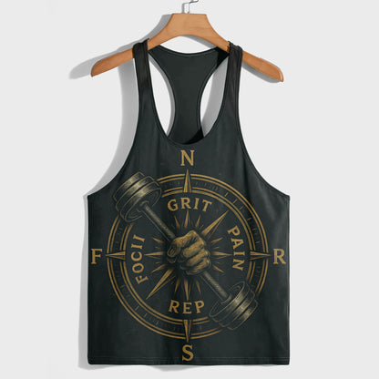 Bodybuilding Racerback Tank Top- AA07443