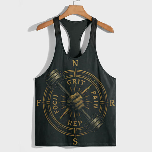 Bodybuilding Racerback Tank Top- AA07443