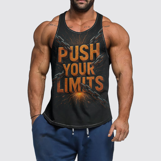 Ultimate Gym Tank Top for Men: Stay Cool and Comfy During Intense Workouts- AA07451
