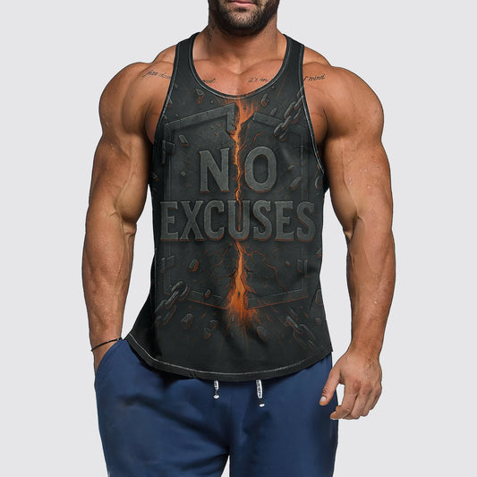 Ultimate Gym Tank Top for Men: Stay Cool and Comfy During Intense Workouts- AA07452