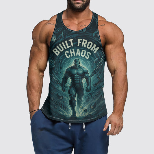 Ultimate Gym Tank Top for Men: Stay Cool and Comfy During Intense Workouts- AA07454