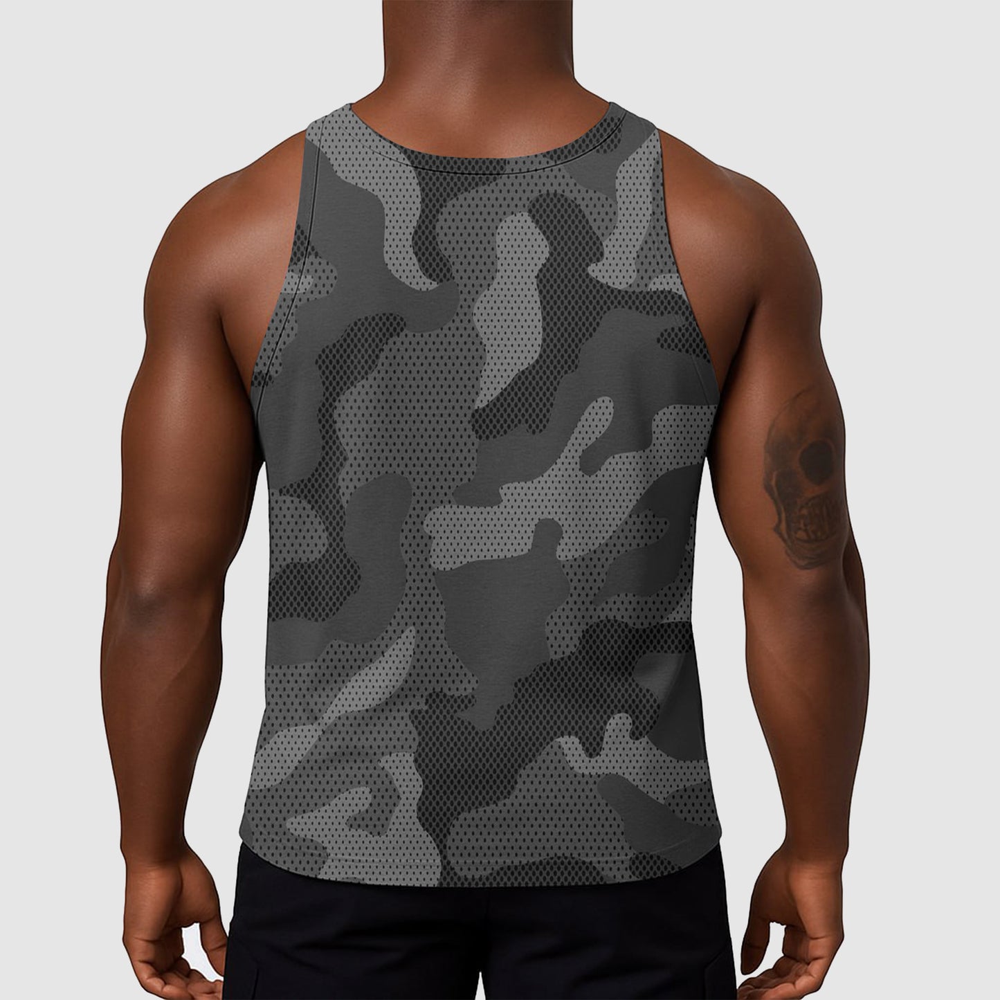 StealthFlex Camo Tank Top- Performance Fit for Bodybuilders- AA07459