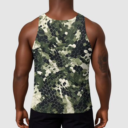 StealthFlex Camo Tank Top- Performance Fit for Bodybuilders- AA07462