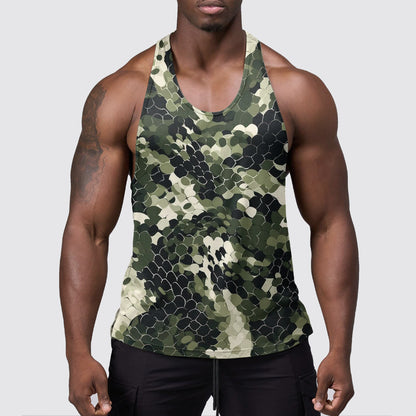 StealthFlex Camo Tank Top- Performance Fit for Bodybuilders- AA07462