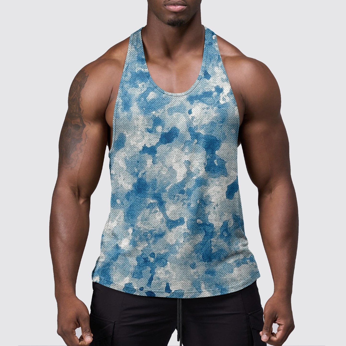 StealthFlex Camo Tank Top- Performance Fit for Bodybuilders- AA07465
