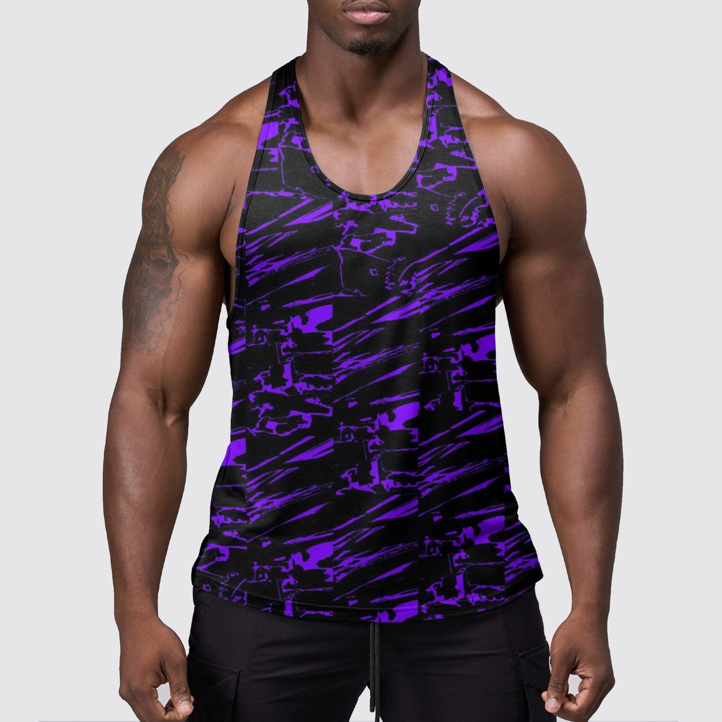 StealthFlex Camo Tank Top- Performance Fit for Bodybuilders- AA07470