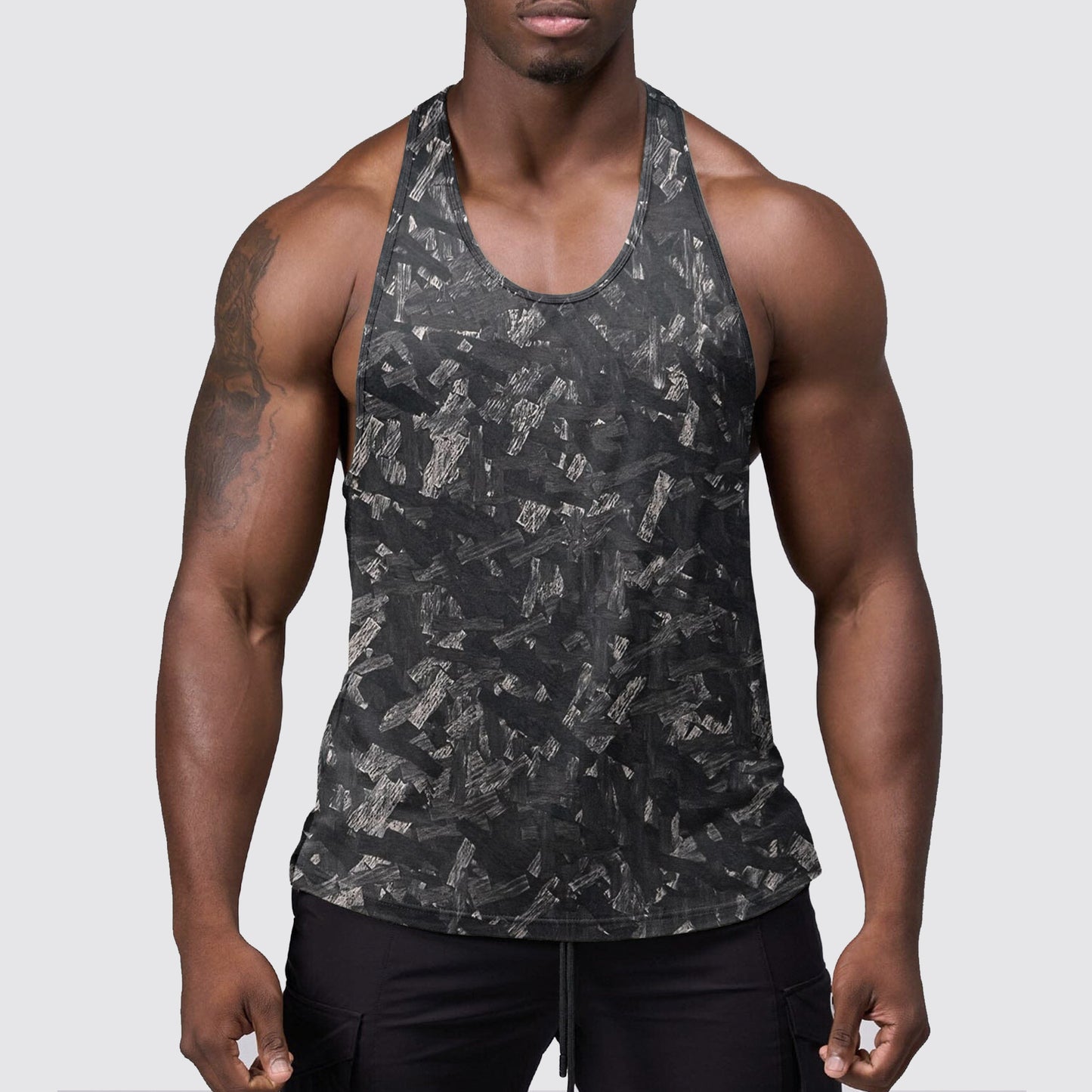 StealthFlex Camo Tank Top- Performance Fit for Bodybuilders- AA07471