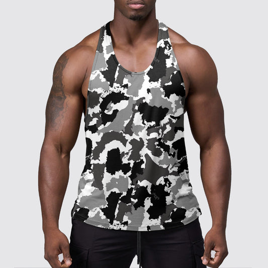 StealthFlex Camo Tank Top- Performance Fit for Bodybuilders- AA07472