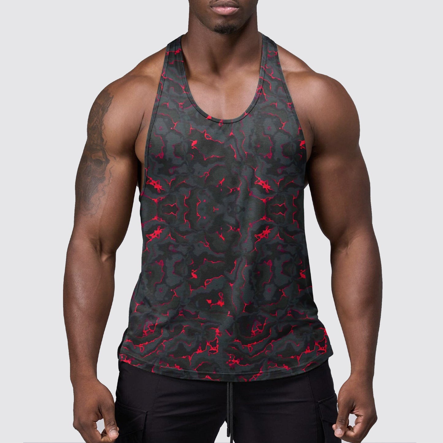 StealthFlex Camo Tank Top- Performance Fit for Bodybuilders- AA07482